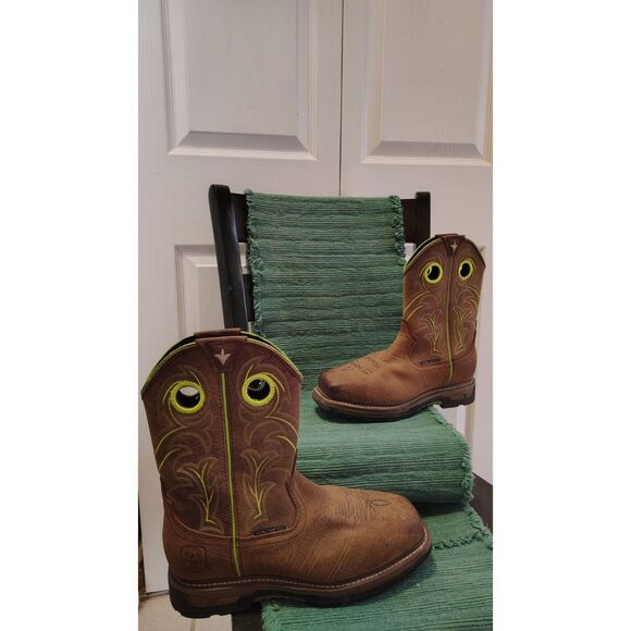 Dan Post Men\'s Storms Eye Waterproof EH Western Work Boots 8M main image 10